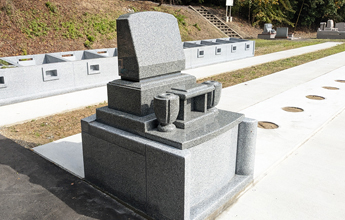 1.1㎡墓地の様子